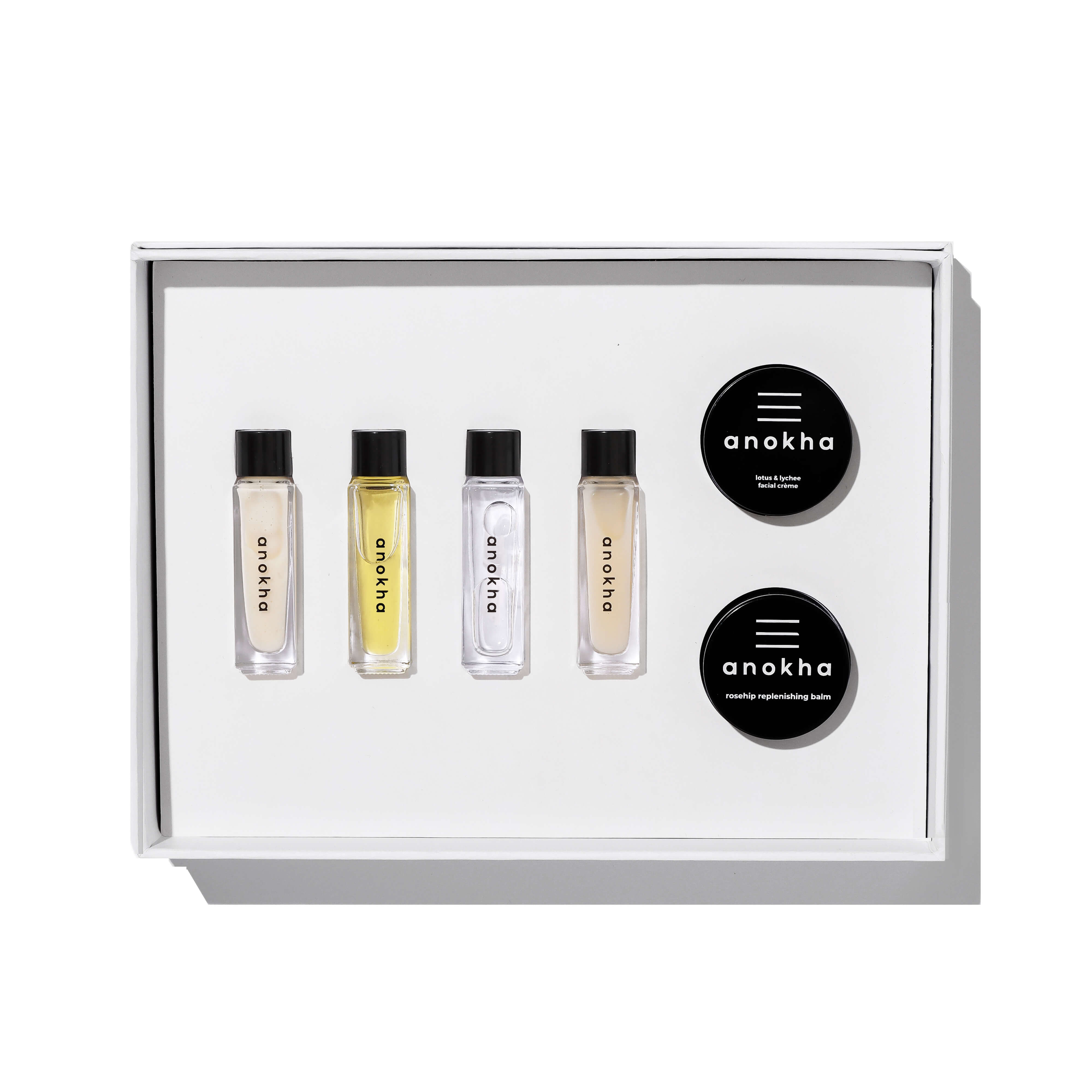 anokha the sample set the sample set | anokha skin care sample sizes