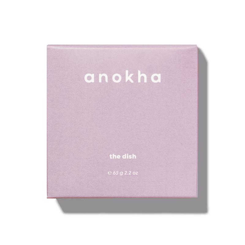 anokha skincare mauve box the dish