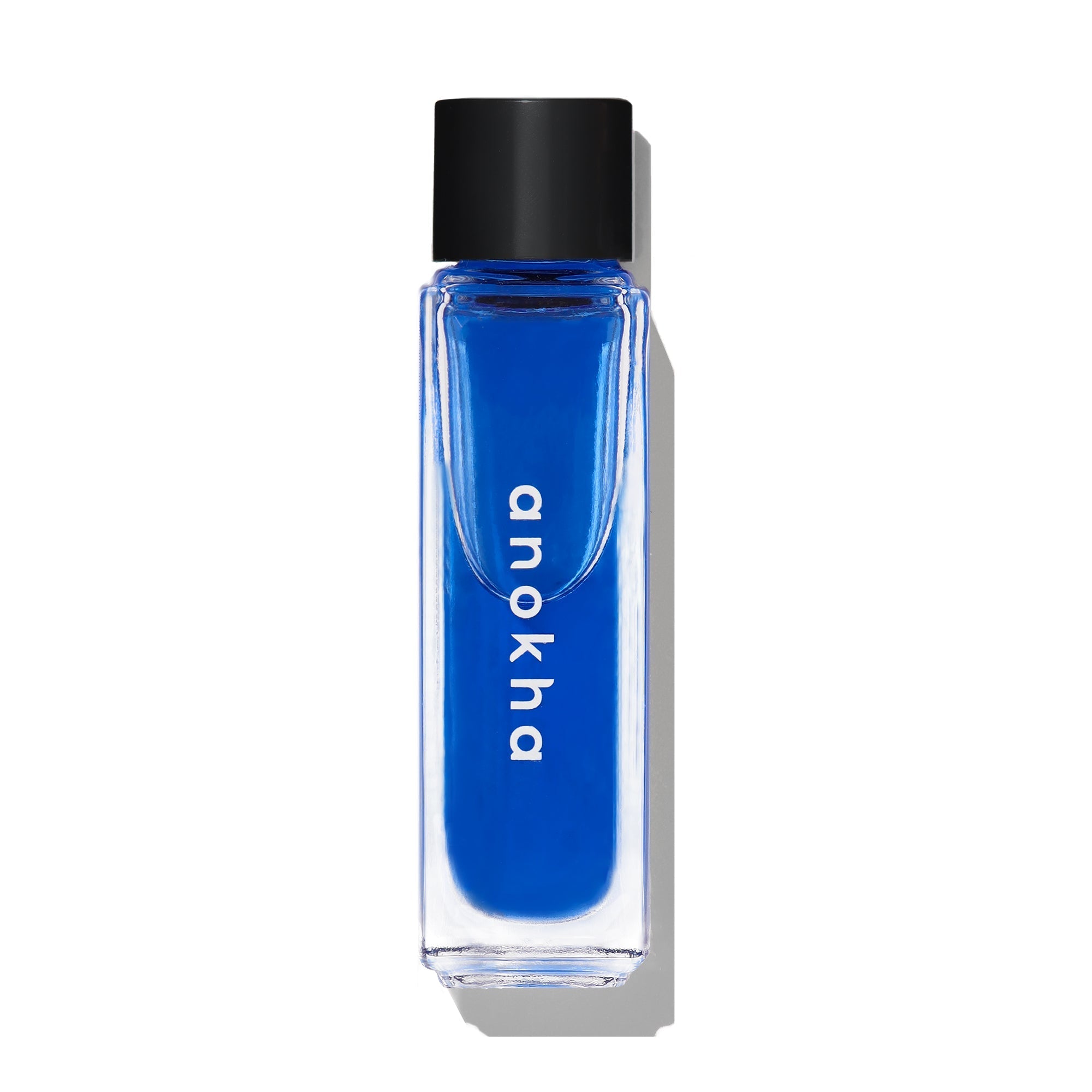 anokha skincare blue lotus body oil bottle 0.25 oz 7.5 ml